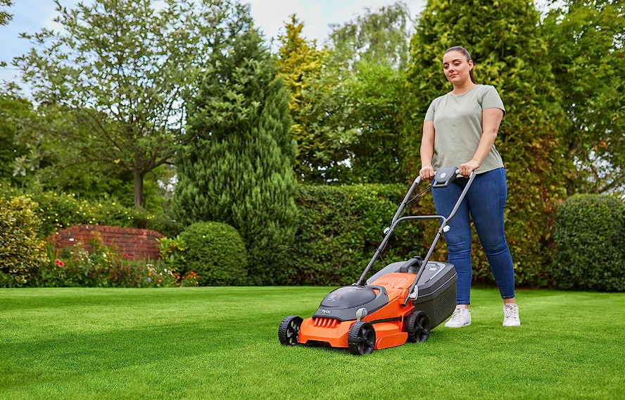 Flymo 36V EasiStore 340R Cordless Lawnmower Kit