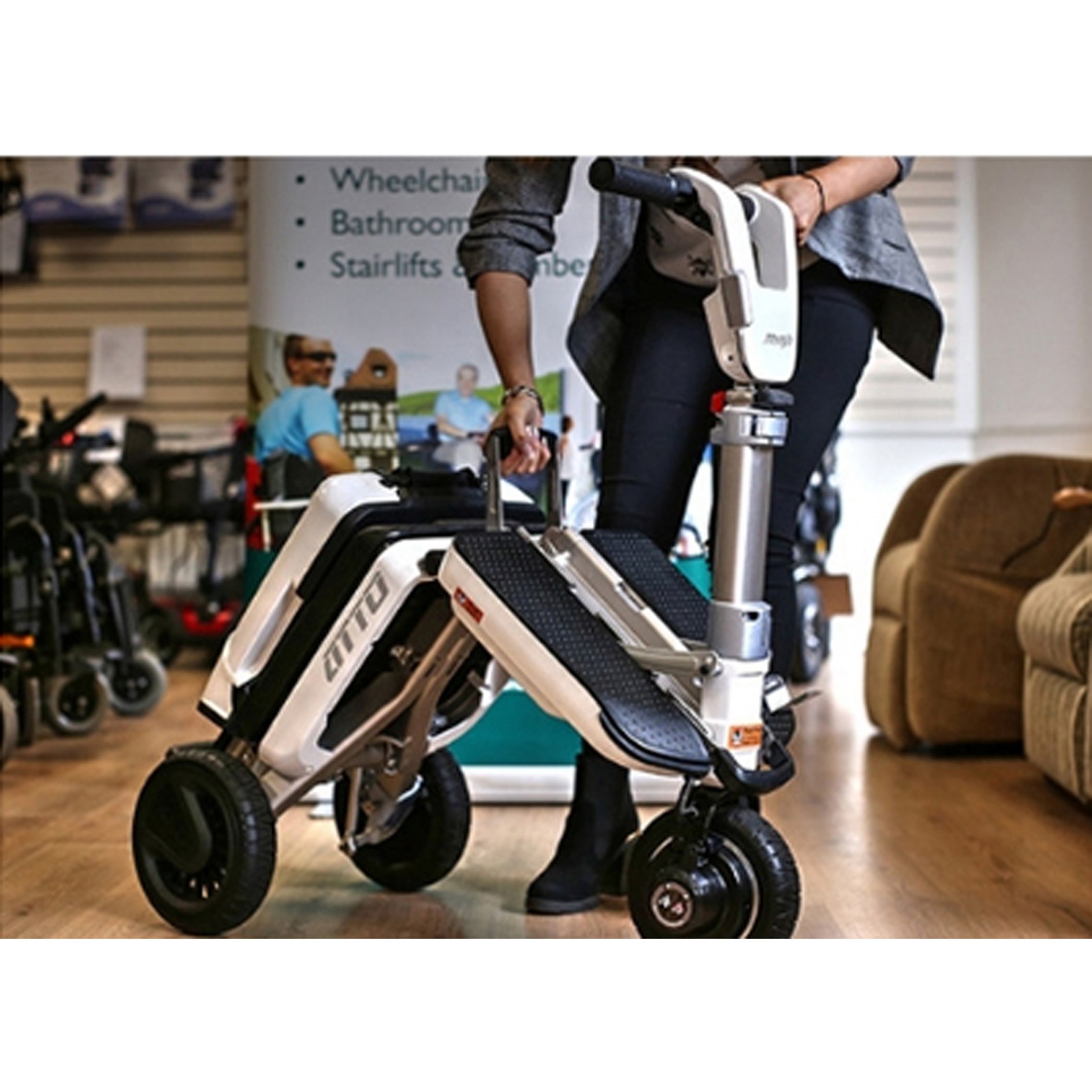 Electric Folding Lightweight High Range Scooter