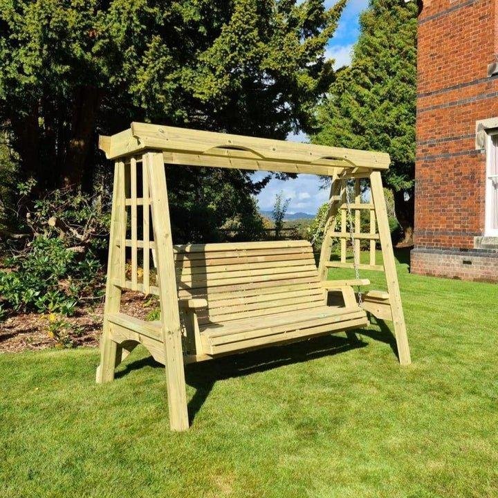 Swing seats for summer houses