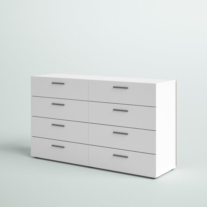 Farnhill 8 Drawer 55.12'' W Double Dresser