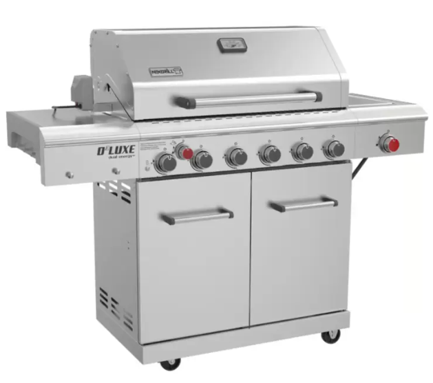 Nexgrill 7 Burner Stainless Steel Gas Barbecue + Side Burner + Rotisserie Kit + Cover