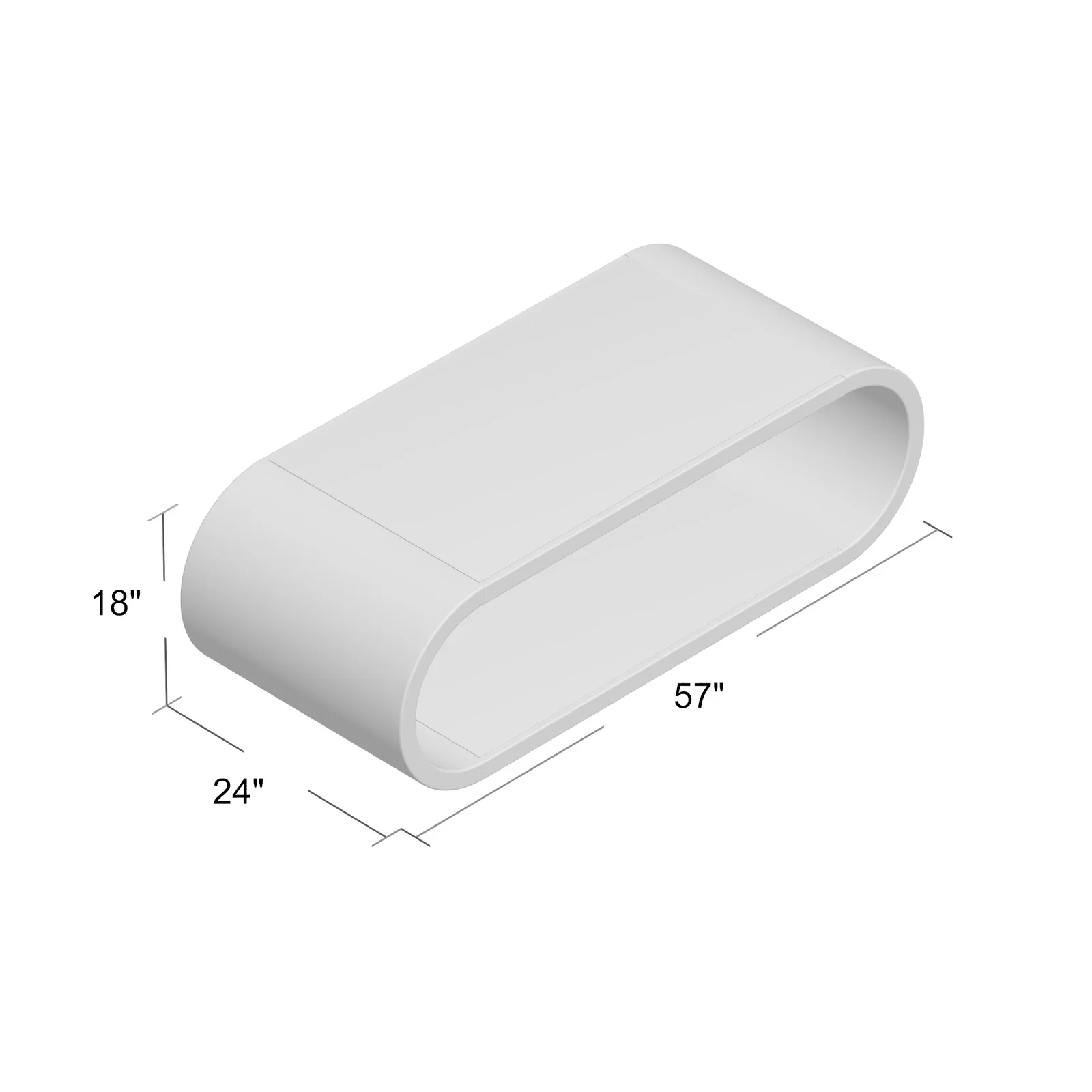 【Furniture】Jasonville Floor Shelf Coffee Table with Storage