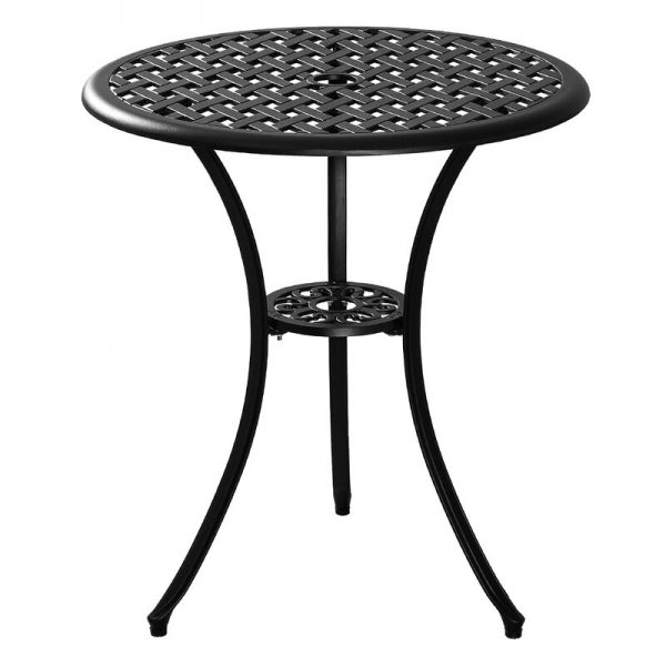 Cockerham Round 2 – Person 24” Long Bistro Set with Cushions (Set of 3)