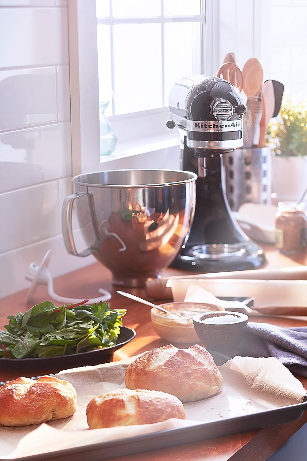 KitchenAid Artisan Series 5-Quart Tilt-Head Stand Mixer - KSM150PS, Milkshake