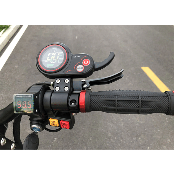 FLJ Verbesserter 13-Zoll-Räder 60V 6000W E Scooter mit 90-150km