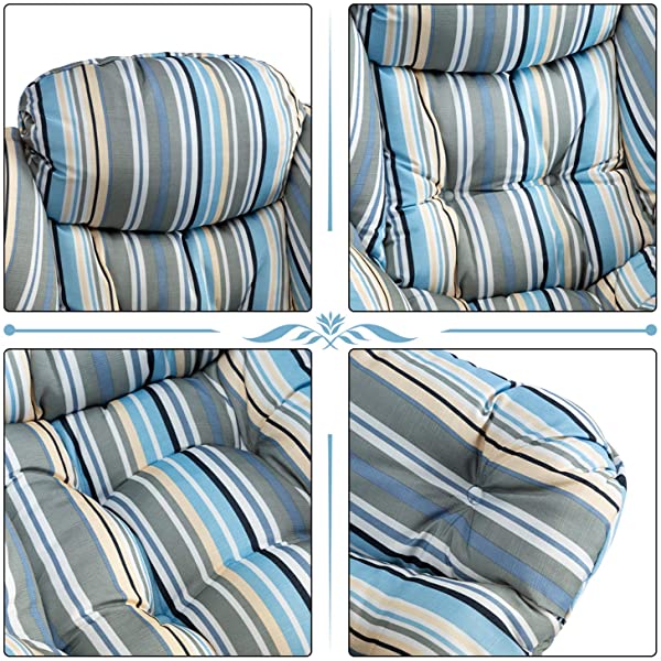 AbocoFur Modern Large Cotton Fabric Lazy Chair,Accent Contemporary Lounge Chair, Single Steel Frame Leisure Sofa Chair with Armrests and A Side Pocket, Beige