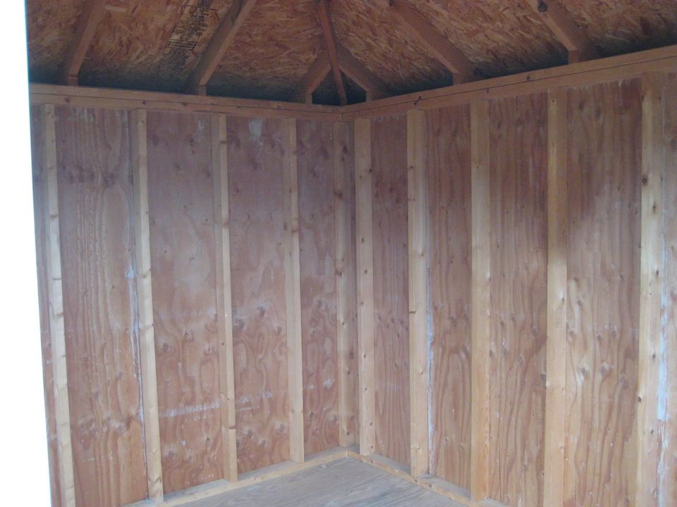 【Storage Shed】Colonial 10 ft. W x 10 ft. D Wooden Storage Shed