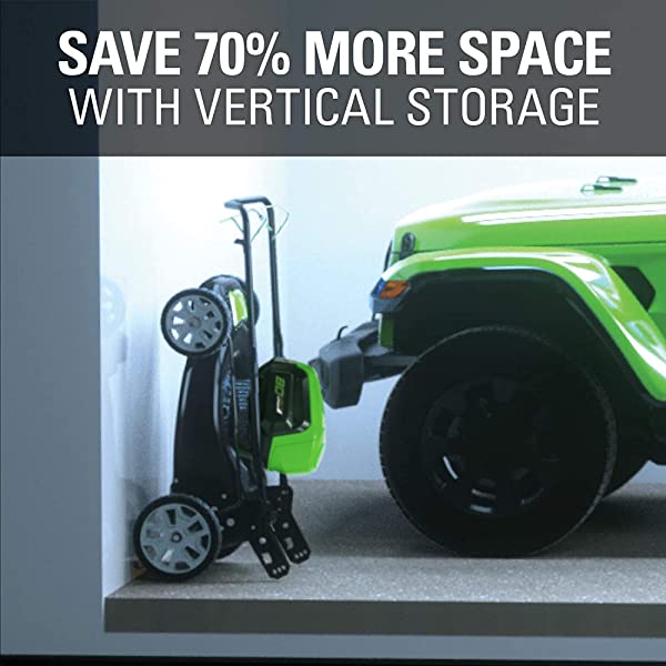 Greenworks Pro 80V 21 inch Cordless Push Lawn Mower, Includes Two 2Ah Batteries and Charger, GLM801601 (2) 2Ah Batteries Push