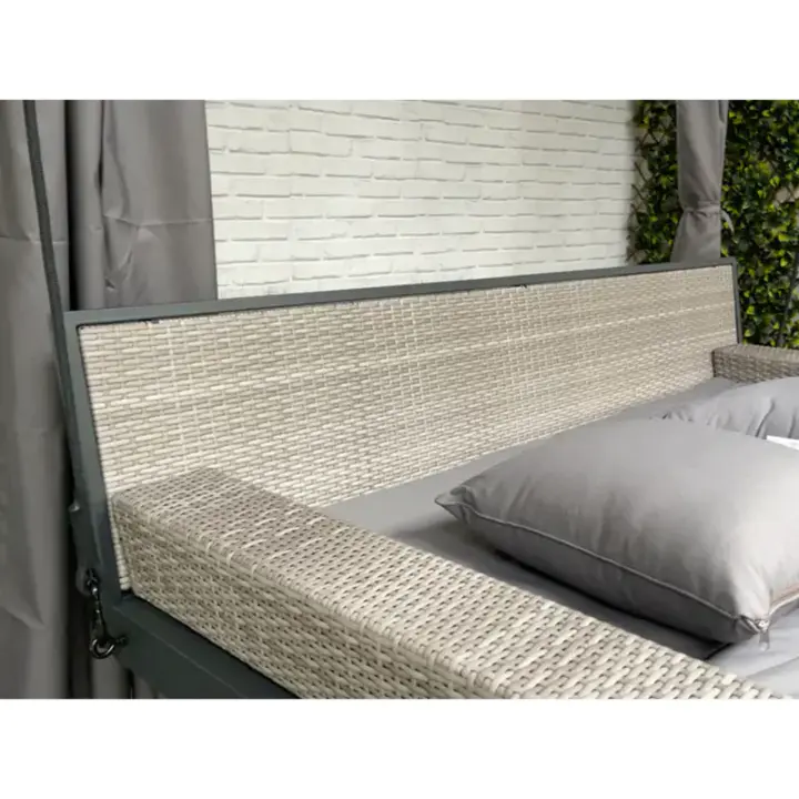 【Home&Garden】Family sofa swing bed, sunscreen with swing shed