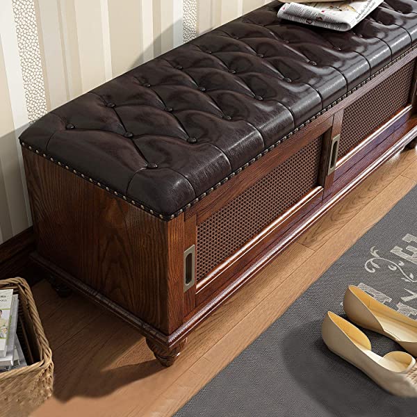 K KELBEL Shoe Rack & Shoe Bench & Shoe Cabinet & Boot Organizing Detachable Cushion with Hidden Storage Compartment,Large Size XX-Large(Upgrade Classic Shoe Cabinet)