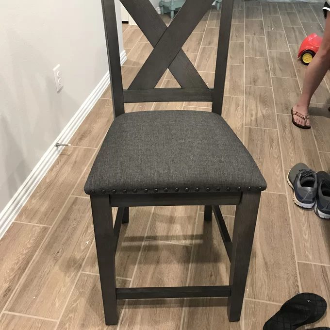 【Furniture】4 - Person Bar Furniture Counter Height Dining Set