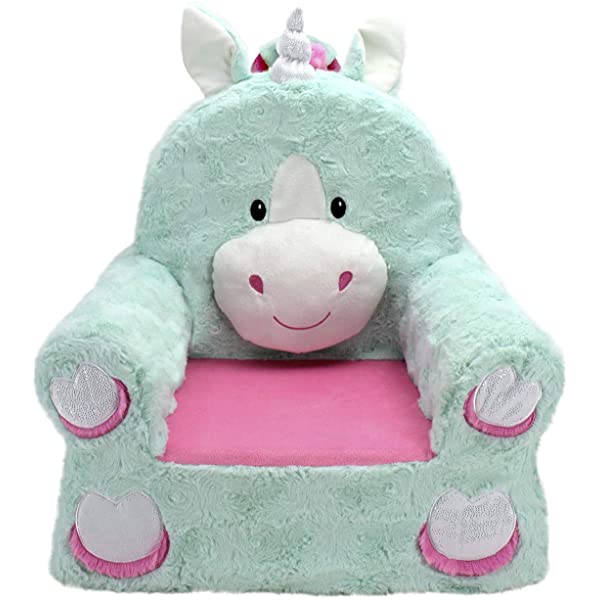 Soft Landing Fox Sweet Seats | Premium Character Chair with Carrying Handle & Side Pockets – Orange