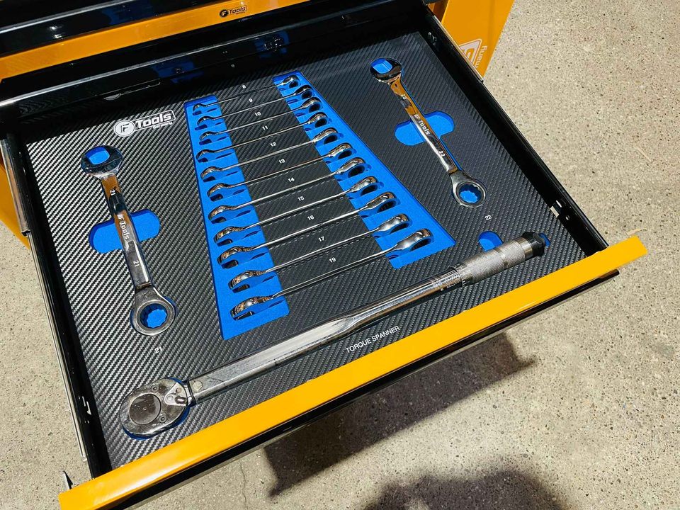 Tool Chest Trolley With 6 Drawers Tools Plus Storage