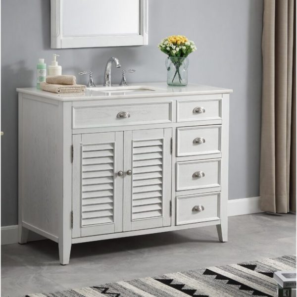 Appie 42″ Single Bathroom Vanity Set