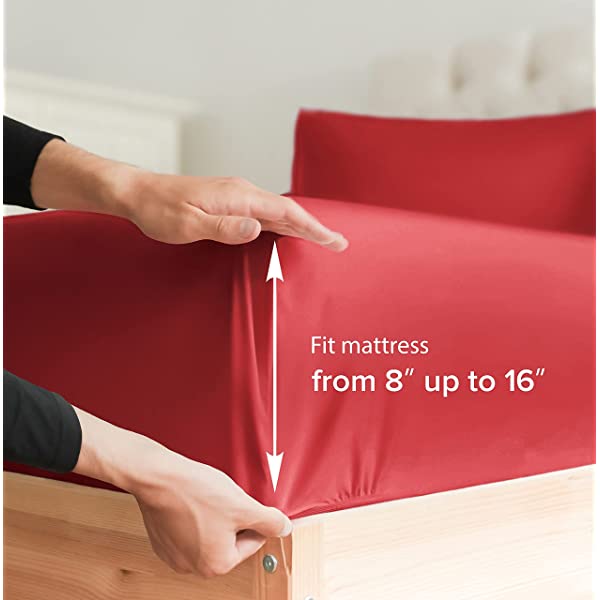 Queen Size Sheet Set - 4 Piece - Hotel Luxury Bed Sheets - Extra Soft - Deep Pockets - Easy Fit - Breathable & Cooling Sheets - Wrinkle Free - Comfy – Dark Grey Bed Sheets - Queens Sheets – 4 PC Queen Grey