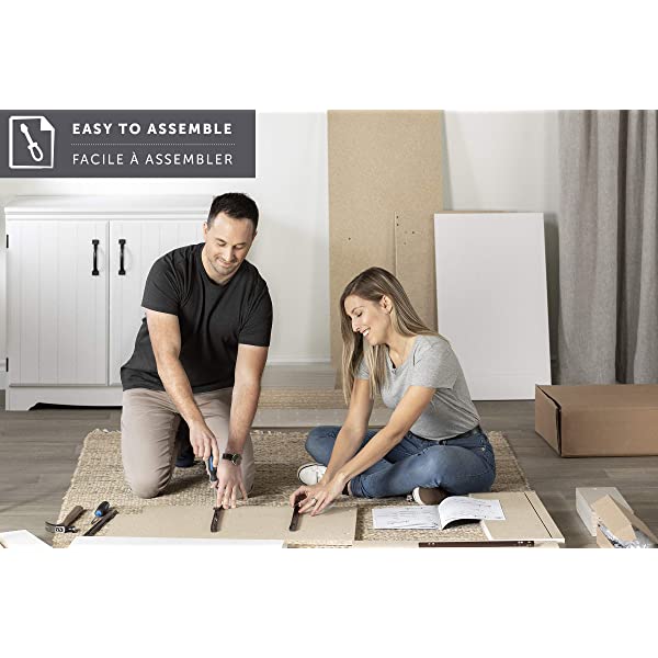 South Shore Bar Cabinet with Bottle and Glass Storage, Black Oak Black Oak Bar Cabinet