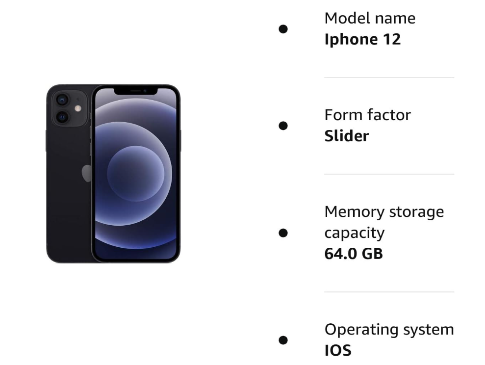 Apple iPhone 12, 64GB