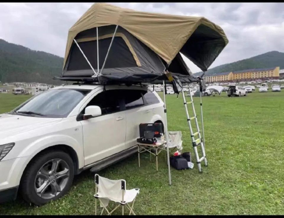 Portable roof tent, outdoor garden camping equipment