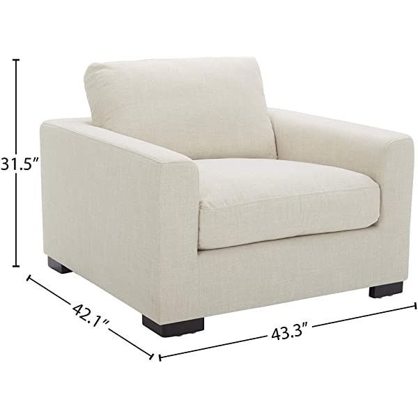 Amazon Brand - Stone & Beam Westview Extra-Deep Down-Filled Sofa Couch, 89