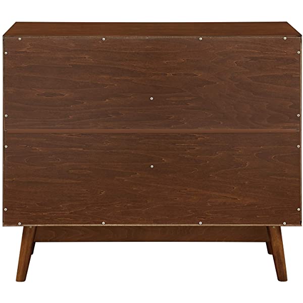 Walker Edison Charlotte Classic Glass Door Storage Buffet, 52 Inch, Espresso Espresso 52 Inch