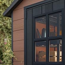 clear windows for natural light