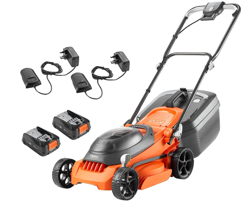Flymo 36V EasiStore 340R Cordless Lawnmower Kit