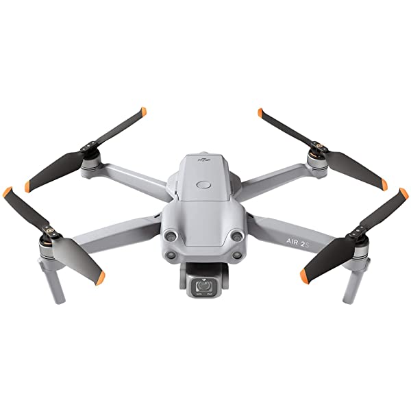 DJI Air 2S - Drone Quadcopter UAV with 3-Axis Gimbal Camera, 5.4K Video, 1-Inch CMOS Sensor, 4 Directions of Obstacle Sensing, 31-Min Flight Time, Max 7.5-Mile Video Transmission, MasterShots, Gray (Renewed)