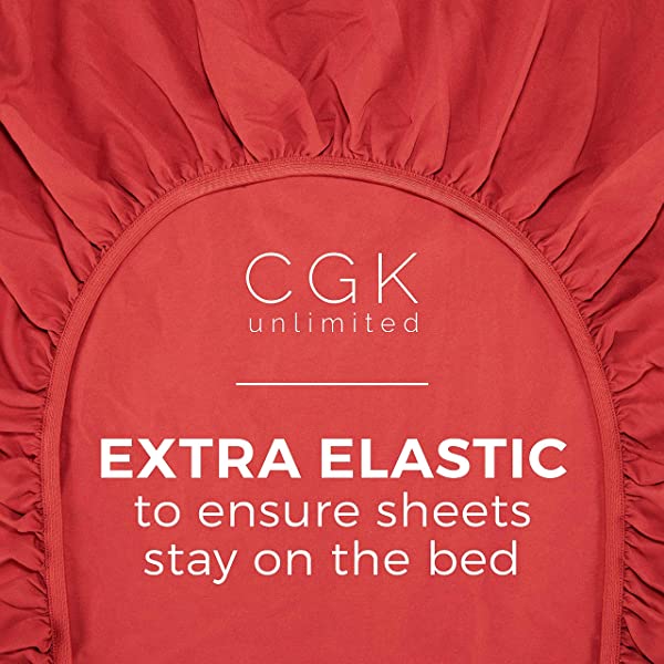 Queen Fitted Sheet - Single Fitted Deep Pocket Sheet - Fits Mattress Perfectly - Soft Wrinkle Free Sheet - 1 Fitted Sheet Only – Light Pink Queen Light Pink