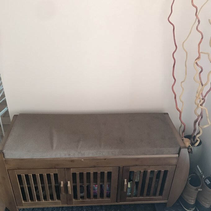 【Furniture】10 Pair Shoe Storage Bench