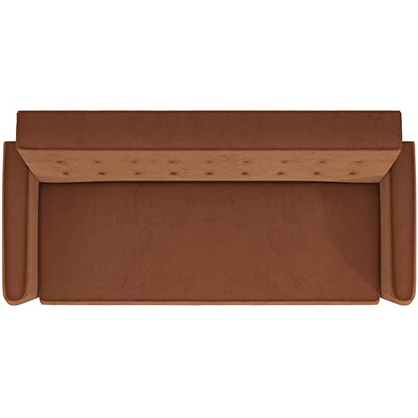 Novogratz 2360379N Z Stevie, Convertible Sofa Bed Couch, Ivory Velvet Futon