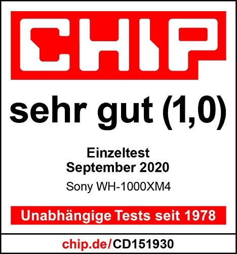 Sony WH-1000XM4 Noise Cancelling Wireless Headphones - 30 hours battery life - Over Ear style - Optimised for Alexa and the Google Assistant - with built-in mic for phone calls