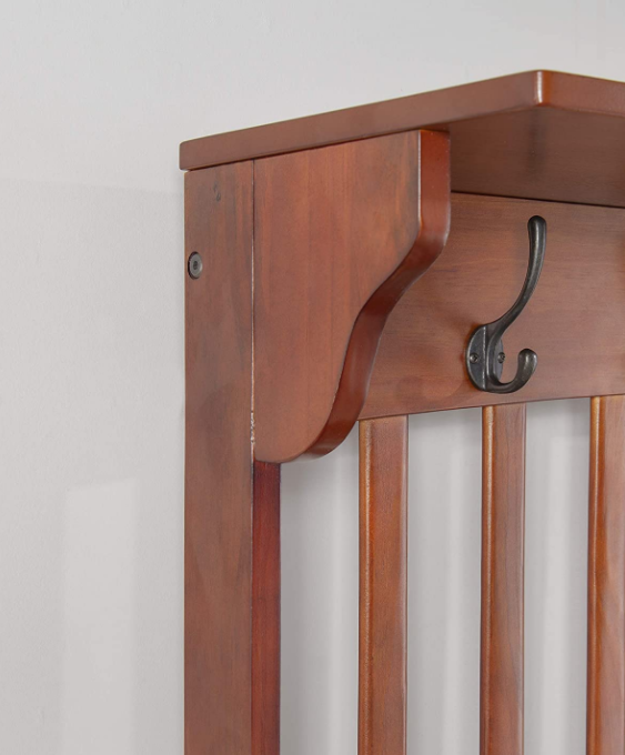 Linon Hall Tree with Storage Bench, 36