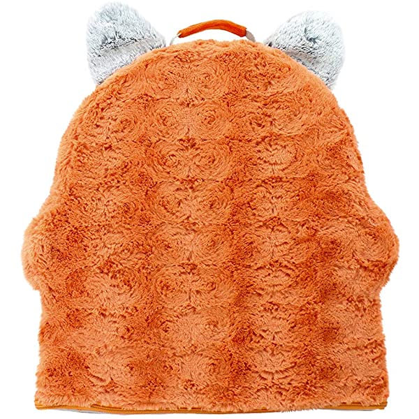 Soft Landing Fox Sweet Seats | Premium Character Chair with Carrying Handle & Side Pockets – Orange