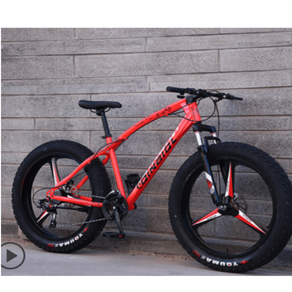 Youma off-road bicycle beach snowmobile 4.0 ultra-wide tire mountain bike male and female students variable speed