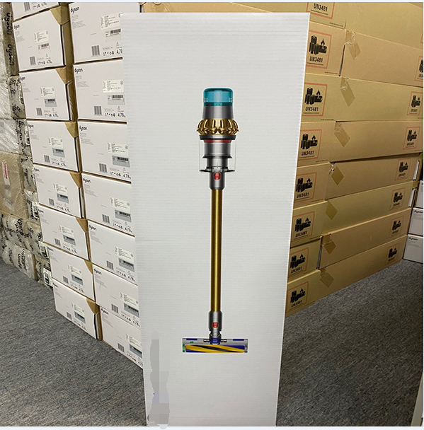 Detection Cordless Vacuum Cleaner-Yellow/Nickel