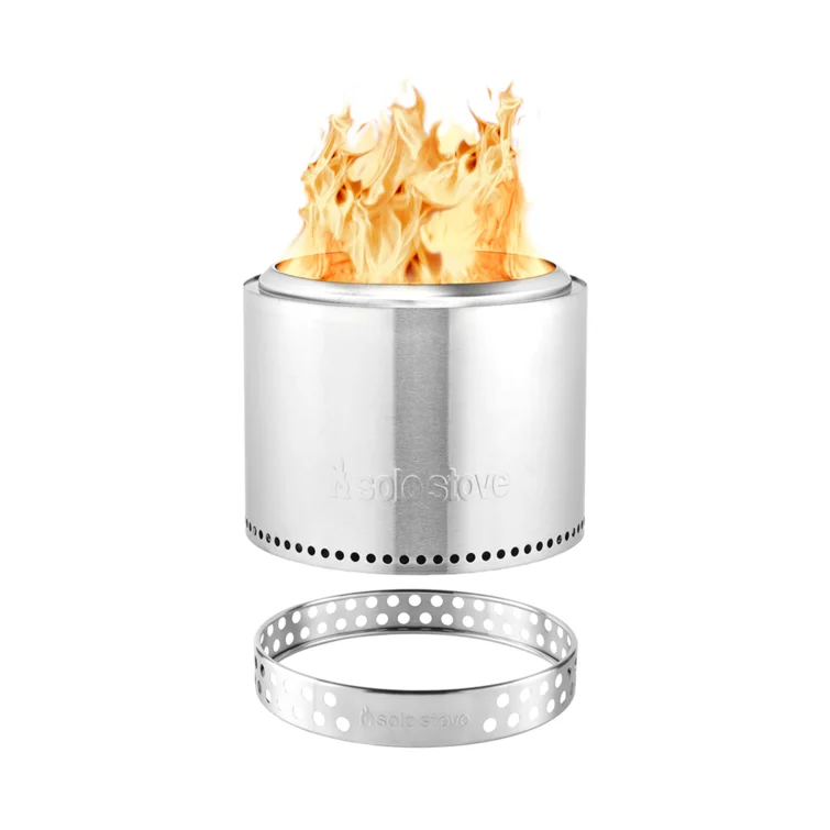 Stainless Steel Wood Burning Outdoor Fire Pit