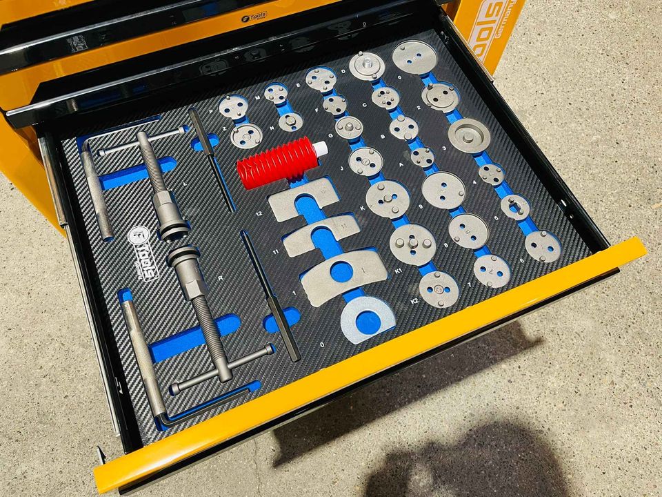 Tool Chest Trolley With 6 Drawers Tools Plus Storage