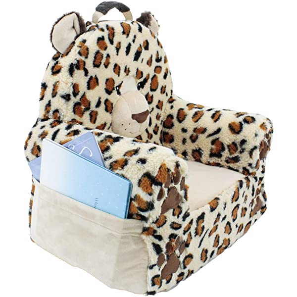 Soft Landing Fox Sweet Seats | Premium Character Chair with Carrying Handle & Side Pockets – Orange