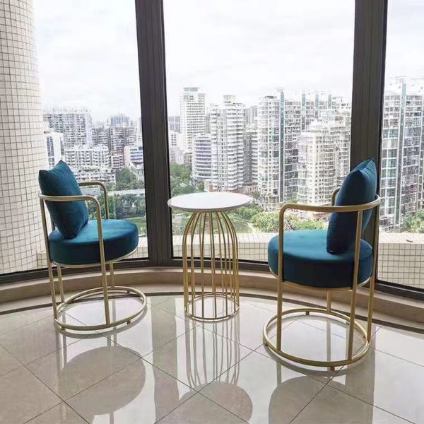 Nuu Garden 3-piece balcony table set with cushions