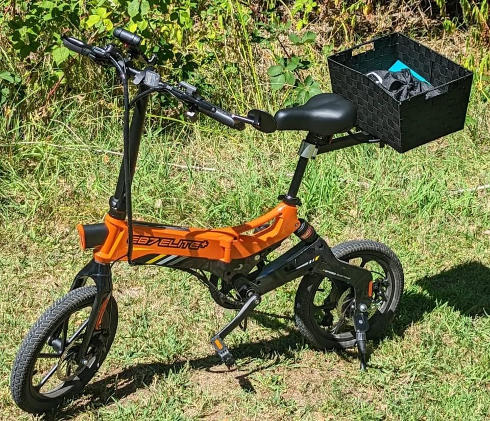 Swagcycle EB-7 Elite Plus Folding Electric Bike withRemovable Battery