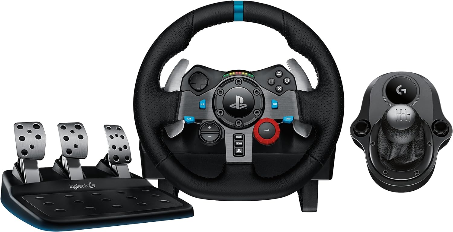Logitech G920 Driving Force Racing Wheel + G Driving Force Shifter Bundle