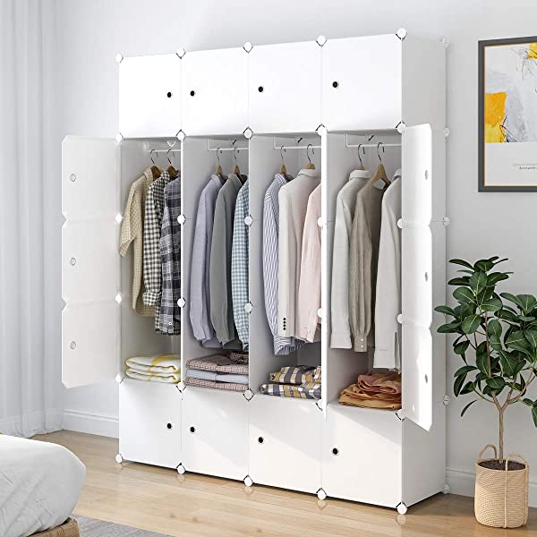 Aeitc Portable Wardrobe Closets 14
