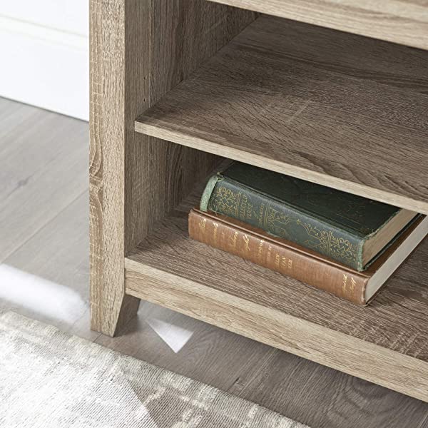 Walker Edison Wren Classic 4 Cubby TV Stand for TVs up to 65 Inches, 58 Inch, Black Black 58 InchTV Stand