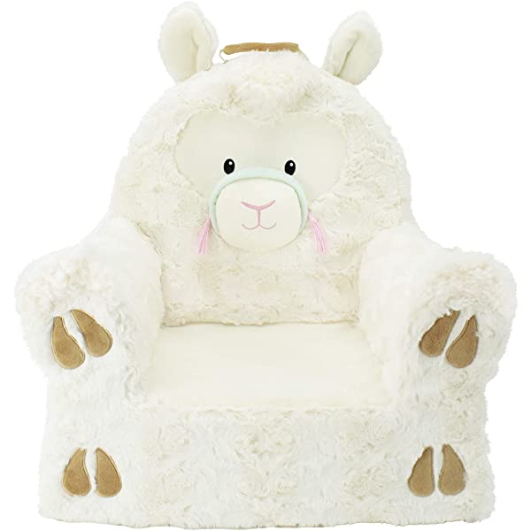 Soft Landing Fox Sweet Seats | Premium Character Chair with Carrying Handle & Side Pockets – Orange