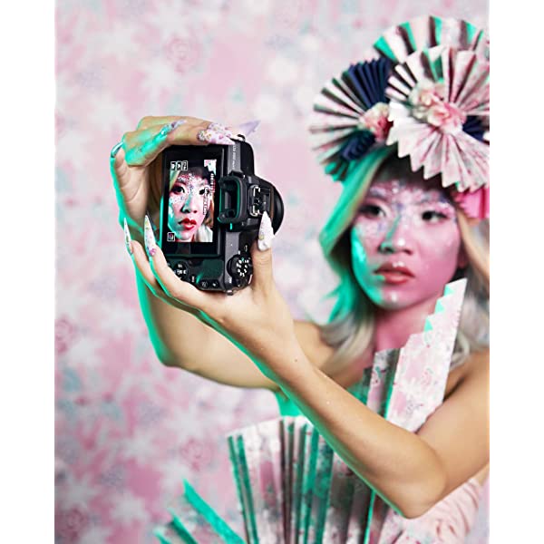 Canon EOS M50 Mark II Content Creator Kit, Mirrorless 4K Vlogging Camera Kit Includes EF-M 15-45mm Lens, Tripod Grip, Stereo Microphone