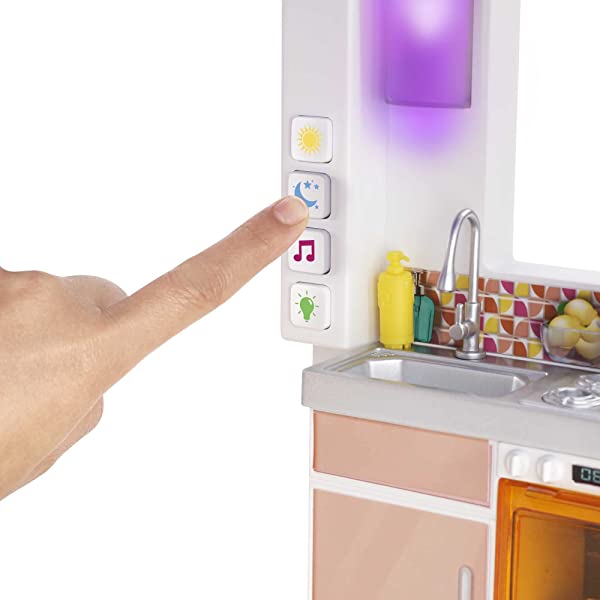 Barbie Dreamhouse (3.75-ft) 3-Story Dollhouse Playset with Pool & Slide, Party Room, Elevator, Puppy Play Area, Customizable Lights & Sounds, 75+ Pieces, Gift for 3 to 7 Year Olds, New for 2021