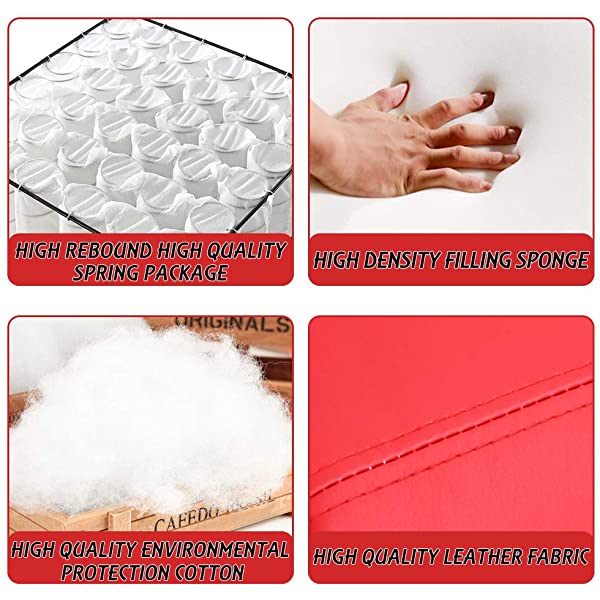 Recliner Chair for Living Room Massage Recliner Sofa Reading Chair Winback Single Sofa Home Theater Seating Modern Reclining Chair Easy Lounge with PU Leather Padded Seat Backrest (Brown)