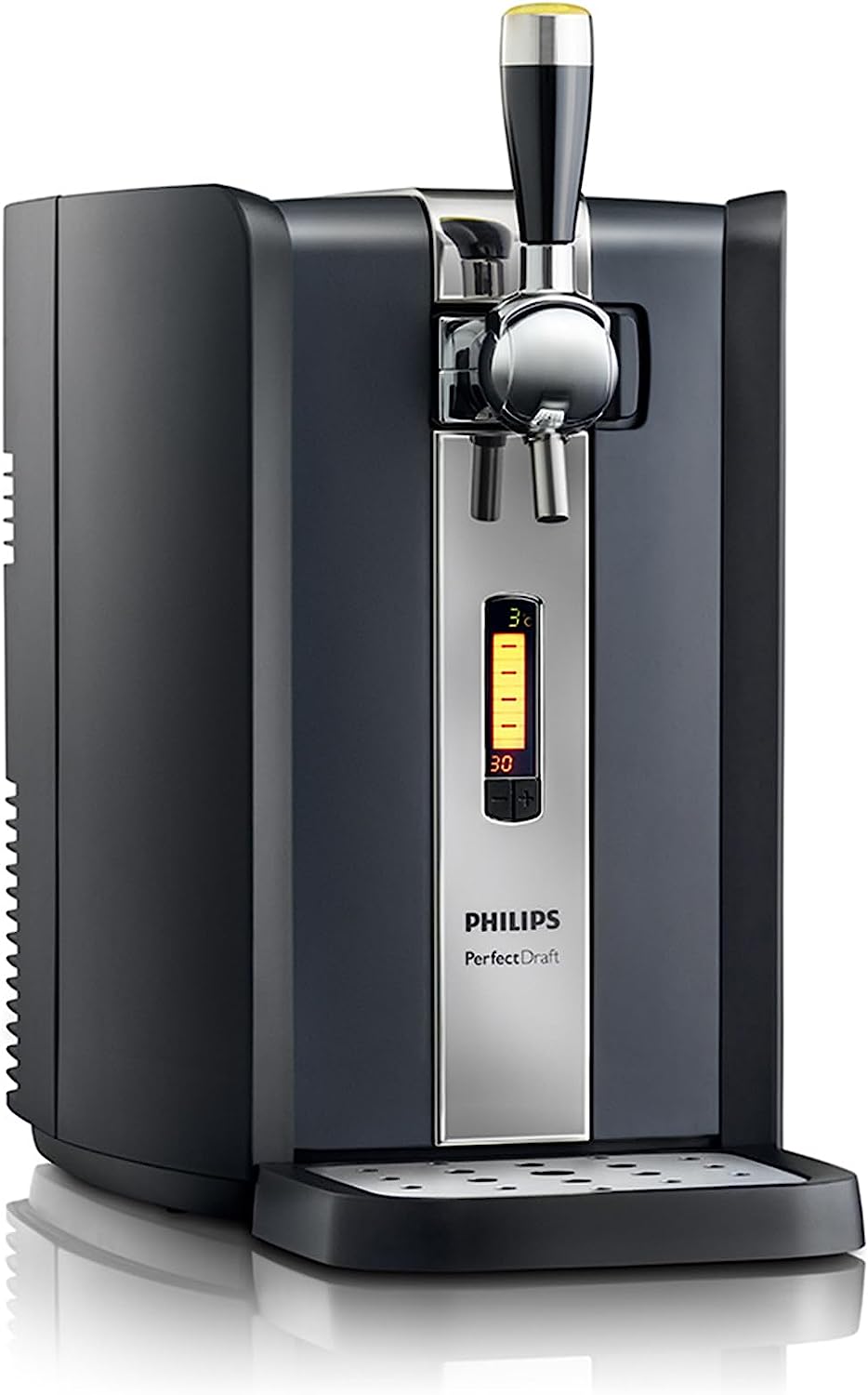 PerfectDraft Phillips Machine Home Beer Cooler and Dispenser System HD 372025 and Camden Hells Keg
