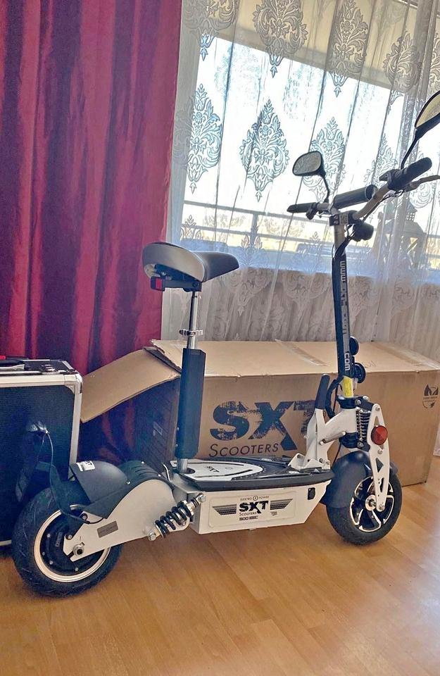 Rolektro, E-Joy electric scooter 20 lithium, black, 36V-20AH battery, 500 watts